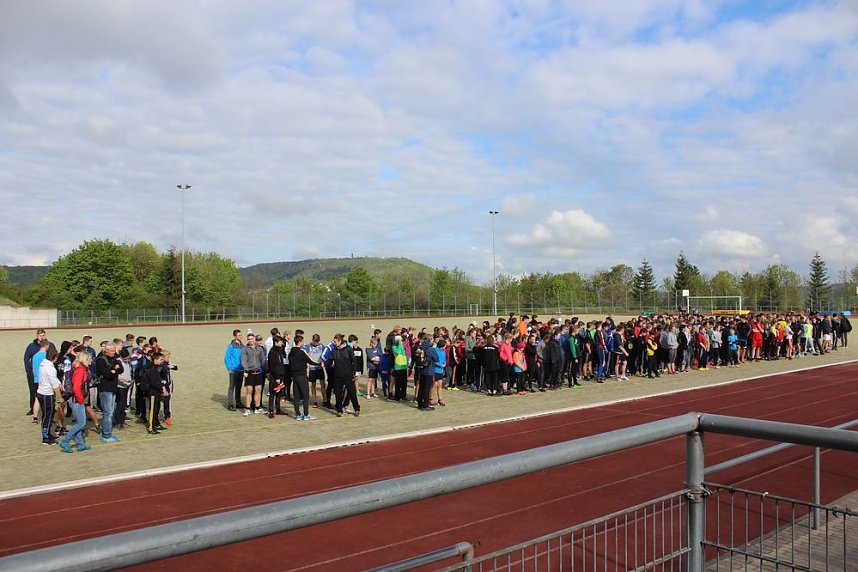 Die Leichtathleten begeisterten