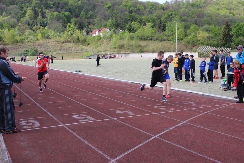 Die Leichtathleten begeisterten