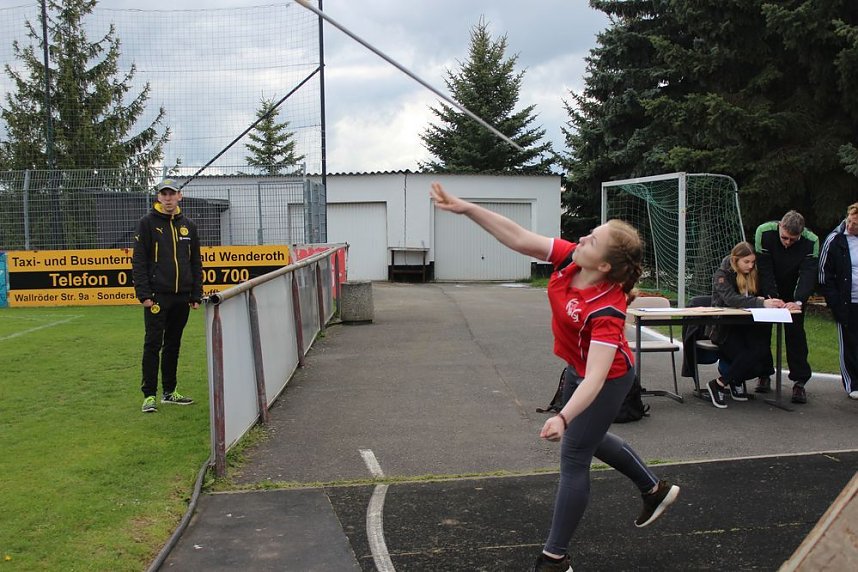 Die Leichtathleten begeisterten