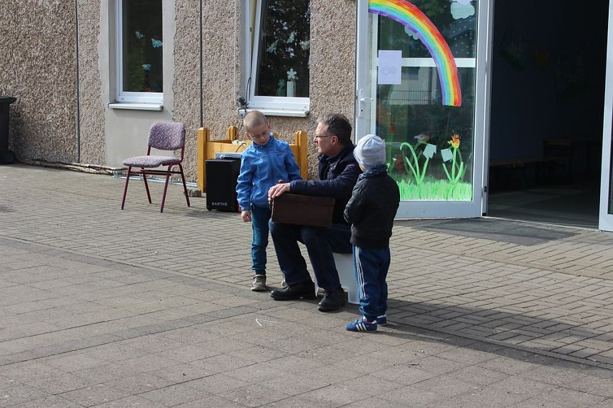 Arche Noah Kitas feierten