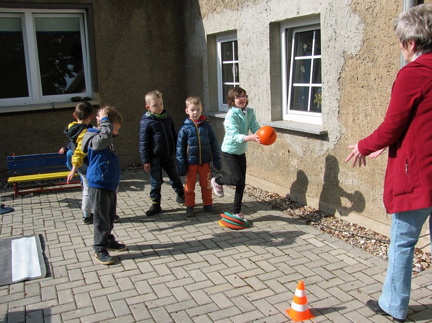 Verkehrssicherheitstag der Kita Sonnenschein Bottendorf