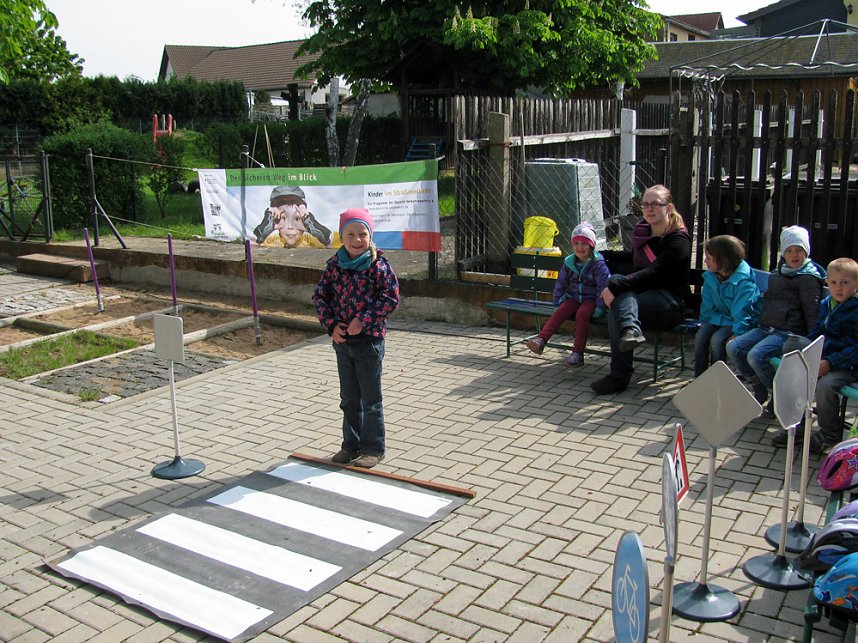 Verkehrssicherheitstag der Kita Sonnenschein Bottendorf