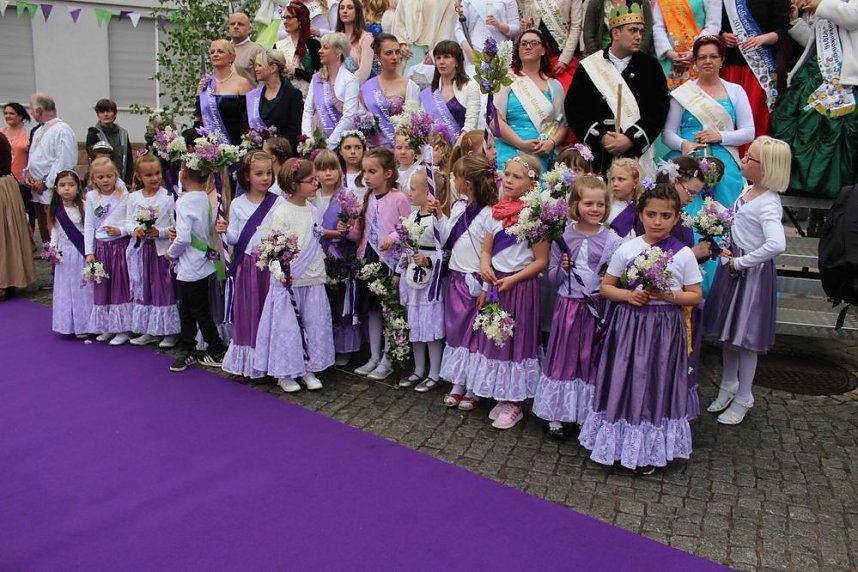 25. Fliederfester&ouml;ffnung und Verabschiedung Fliederk&ouml;nigin