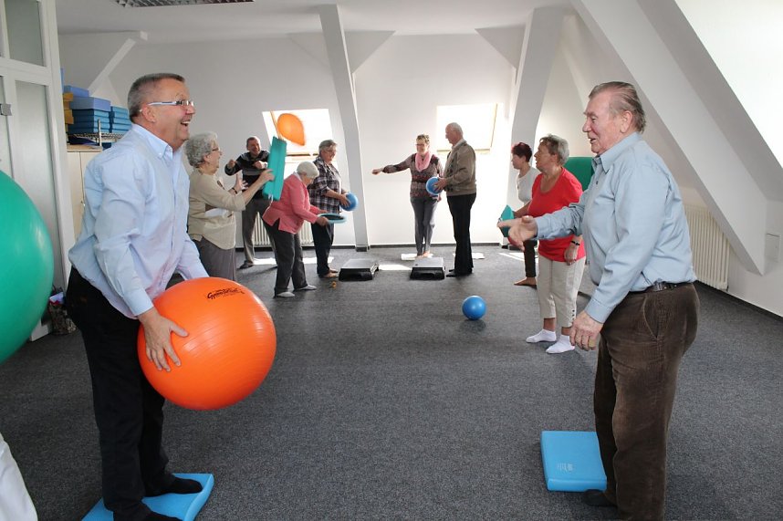 Sonderh&auml;user Herzsportgruppe zu Gast in Bleicherode