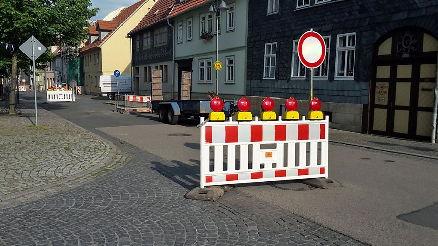 Gasleck in Sondershausen