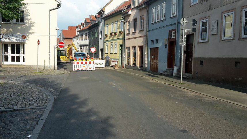 Gasleck in Sondershausen