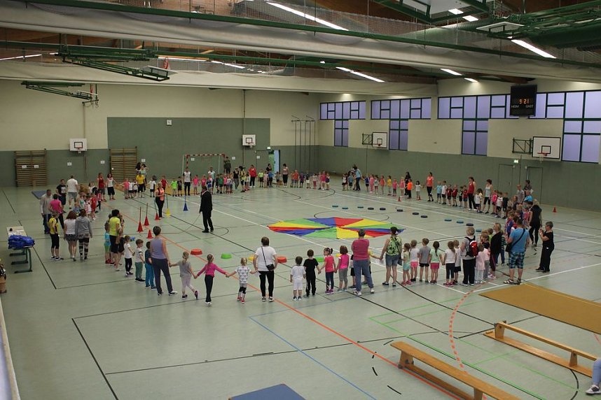Alle sind "Fit f&uuml;r die Schule"