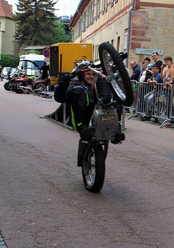 Spektakul&auml;re Stuntshow