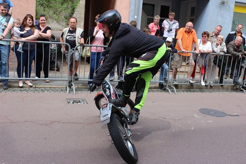 Spektakul&auml;re Stuntshow