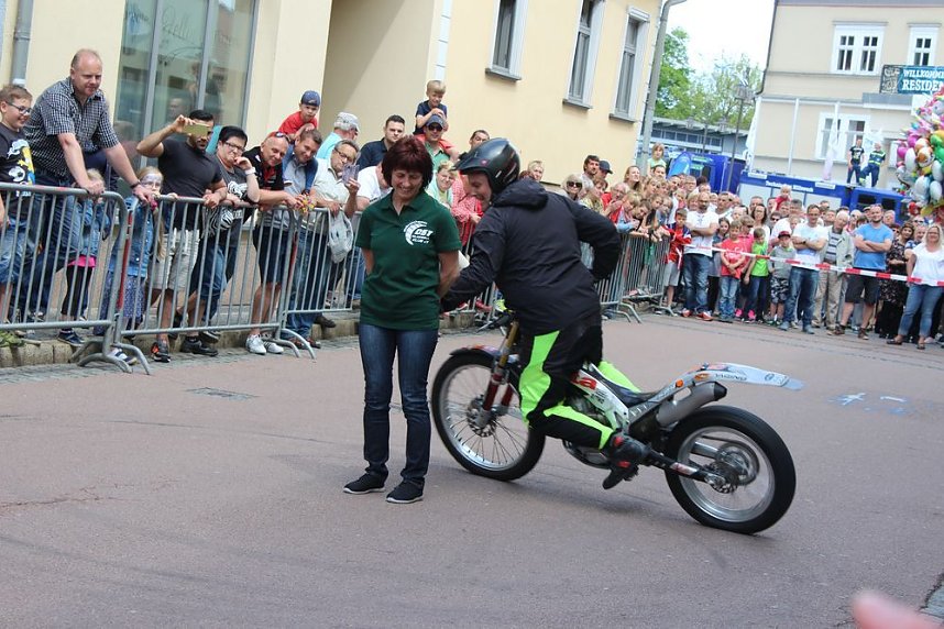 Spektakul&auml;re Stuntshow