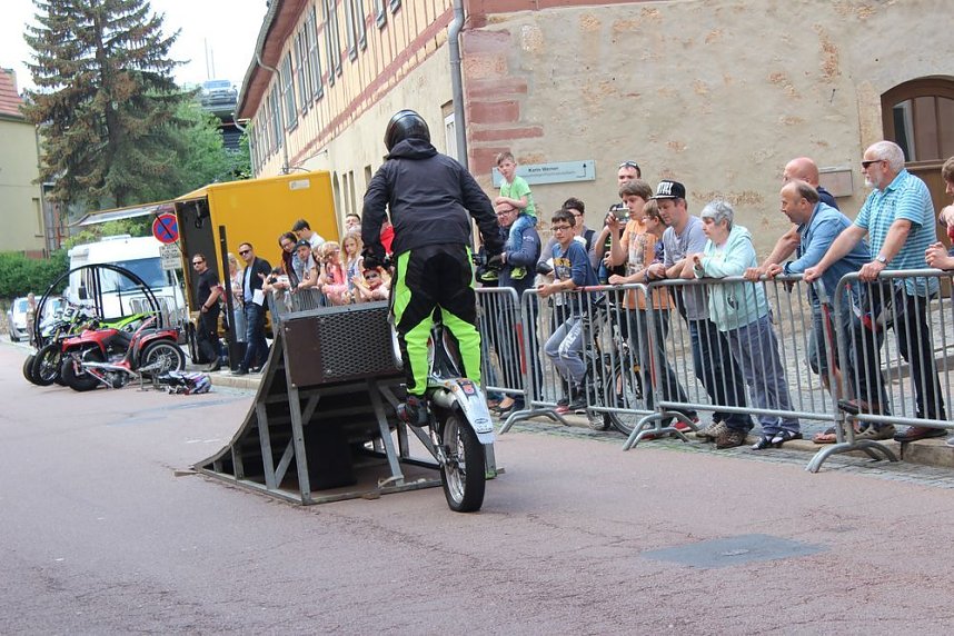 Spektakul&auml;re Stuntshow