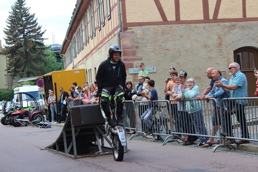 Spektakul&auml;re Stuntshow