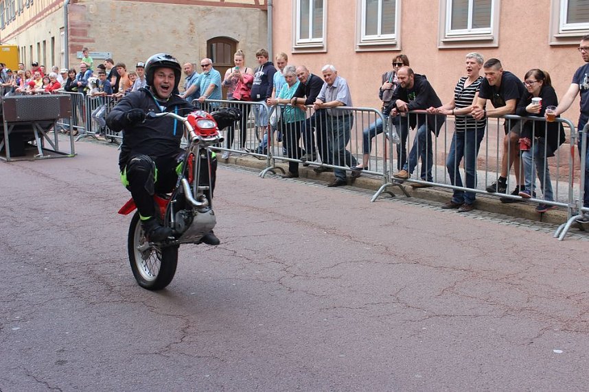 Spektakul&auml;re Stuntshow