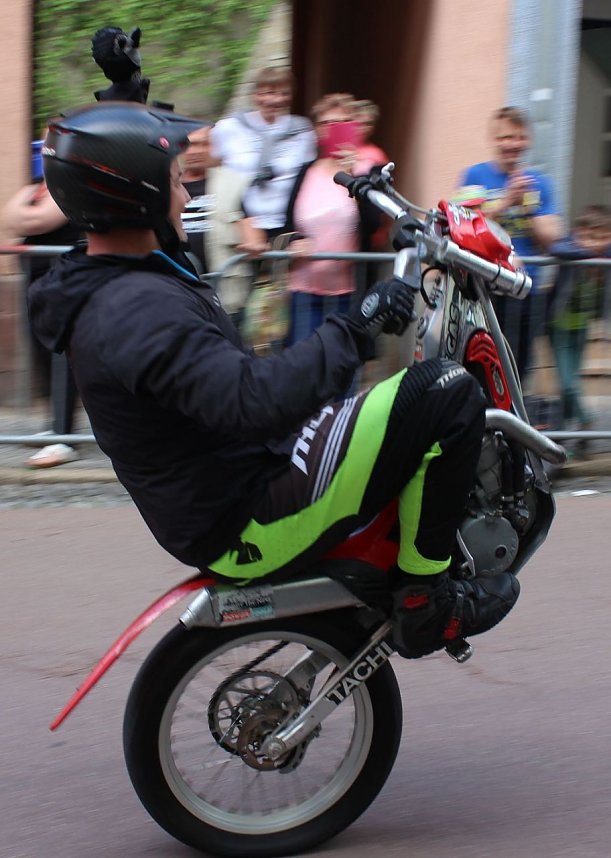 Spektakul&auml;re Stuntshow