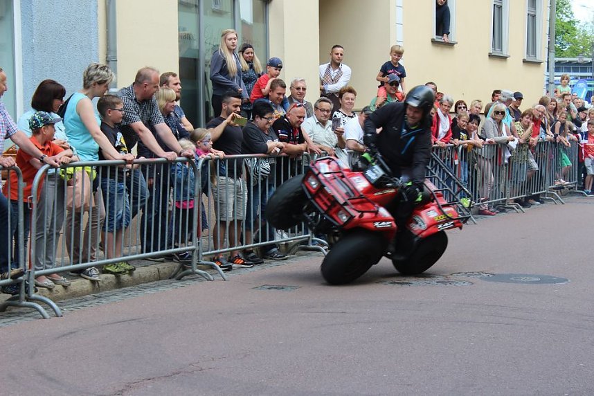 Spektakul&auml;re Stuntshow