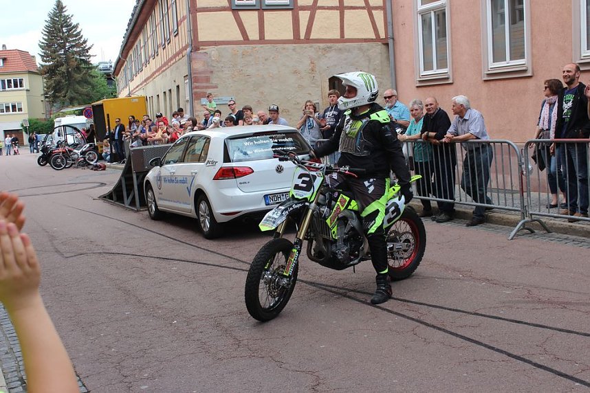 Spektakul&auml;re Stuntshow