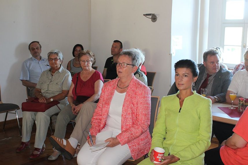 Wagenknecht bei Jahresempfang der Linken