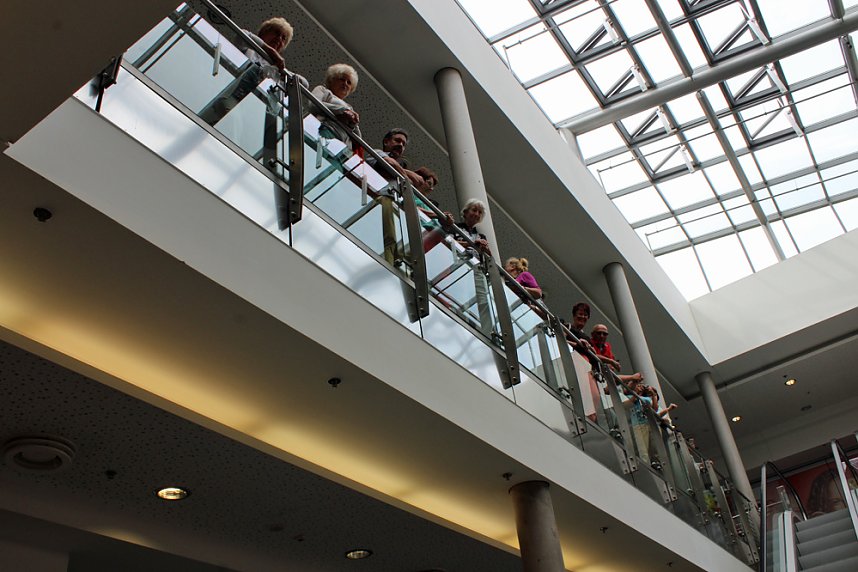 Mit Zimmermannsbleistift dirigiert