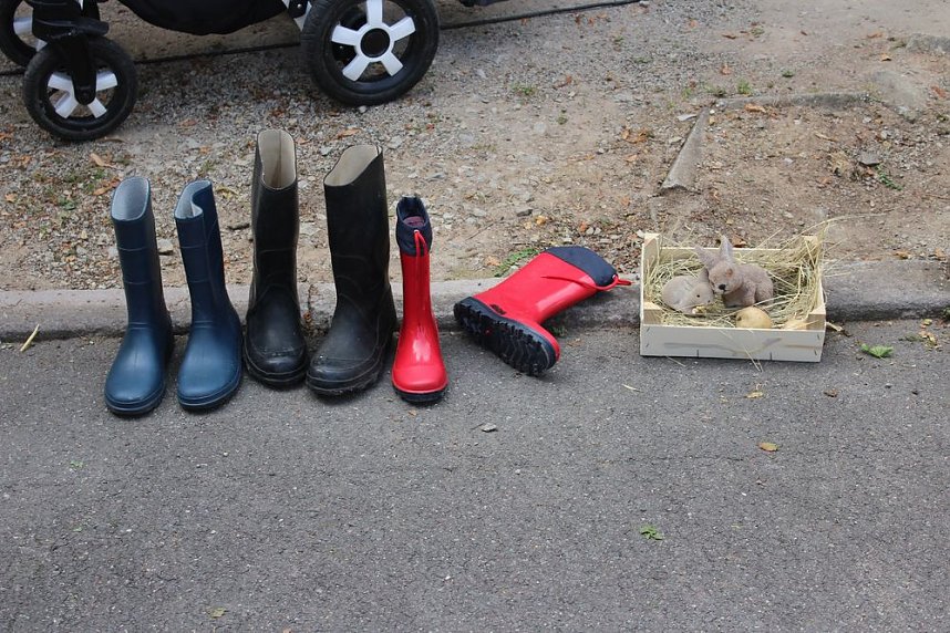 "Gro&szlig;e Schweinerei" vor der Kindervilla