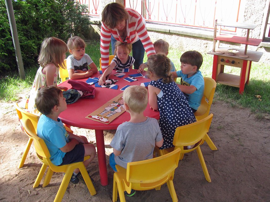 Verkehrssicherheitstag der Kita Magdalenenstrasse Artern