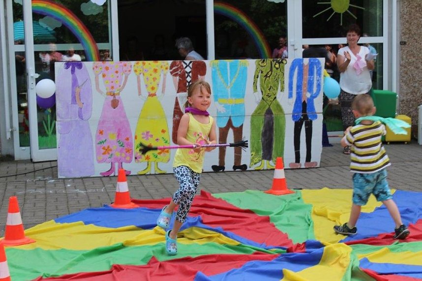 Sommerfest in der Kita Gro&szlig;furra