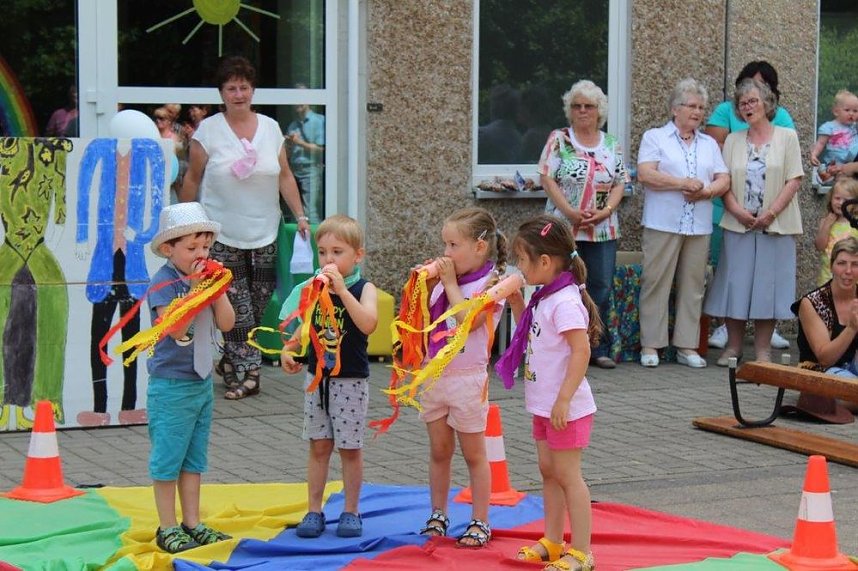 Sommerfest in der Kita Gro&szlig;furra