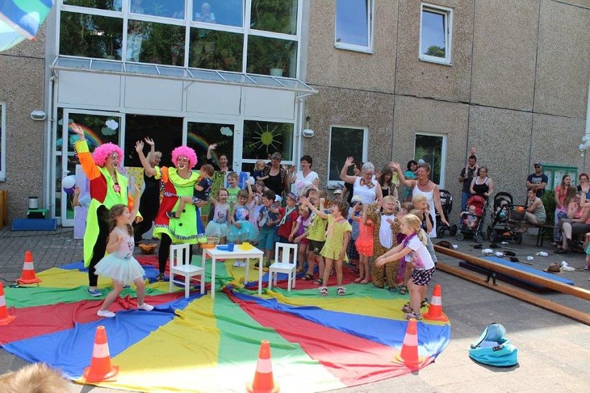 Sommerfest in der Kita Gro&szlig;furra