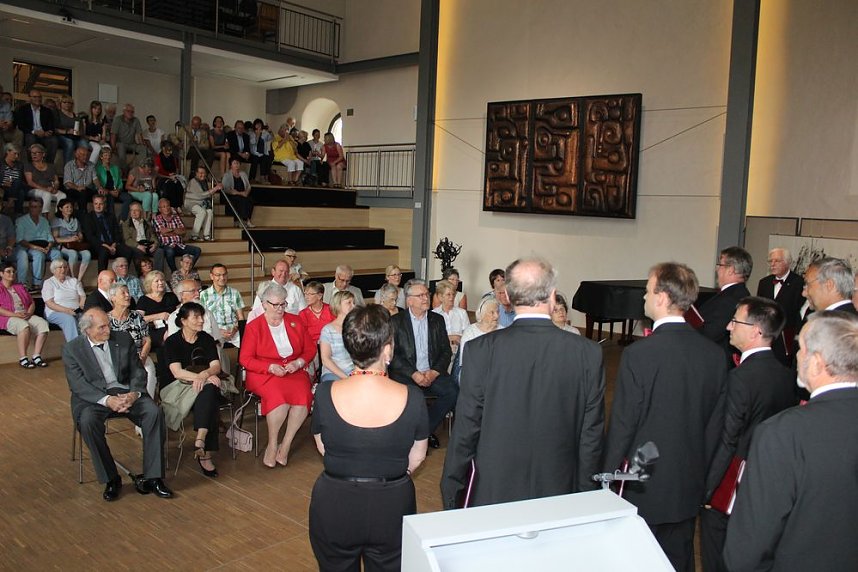 Bau B&uuml;rgerzentrum Cruciskirche abgeschlossen