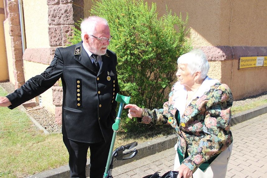 Nicht nur Bergleute feierten