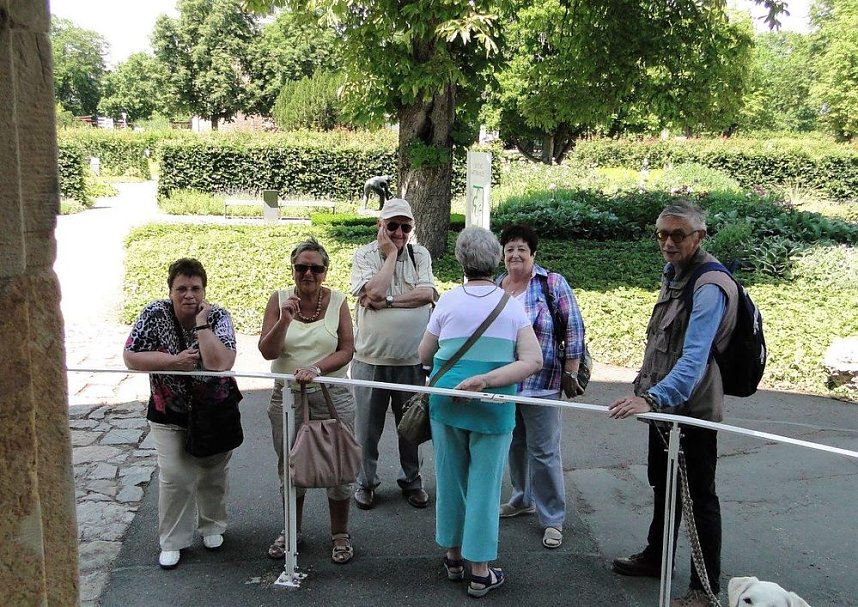 Ausflug des Blinden- und Sehbehindertenverbands zur ega