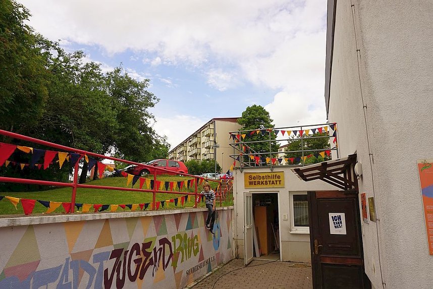 Im Jugendclub Hasenholz