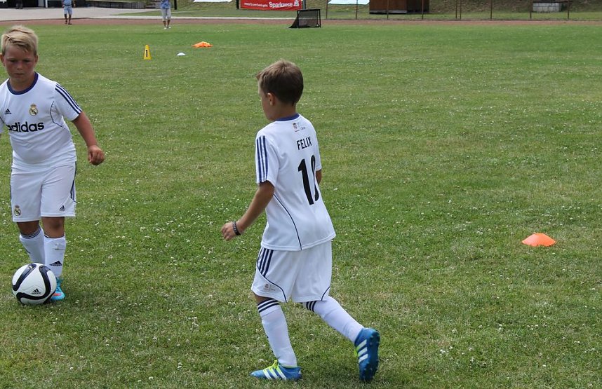 "Real Madrid Fu&szlig;ballschule" machte Station in Wiehe