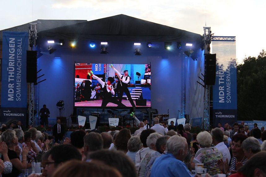 Gut besuchter MDR-Sommernachtsball