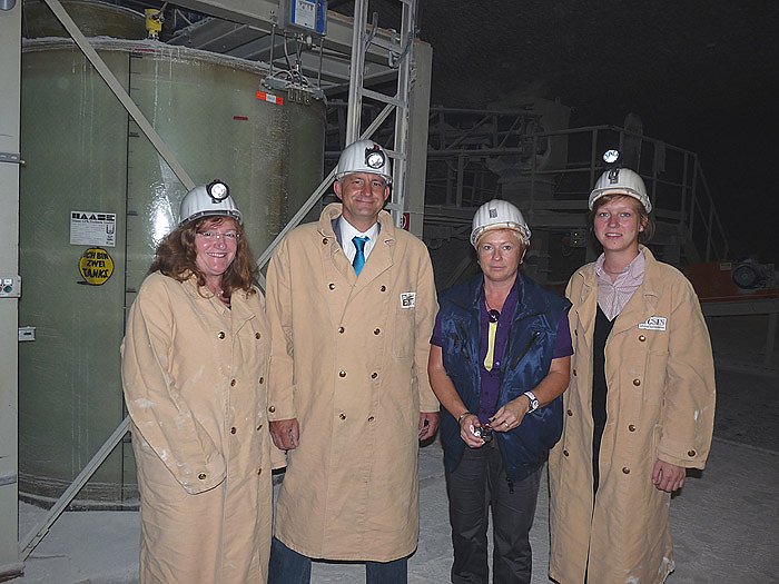 Grubenfahrt in der GSES 