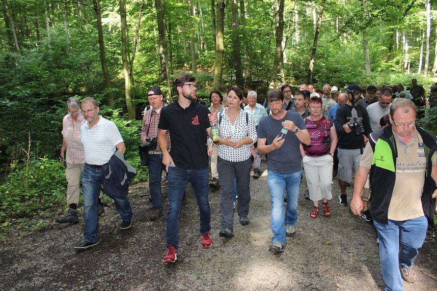 Teils kontrovers im Possenwald unterwegs