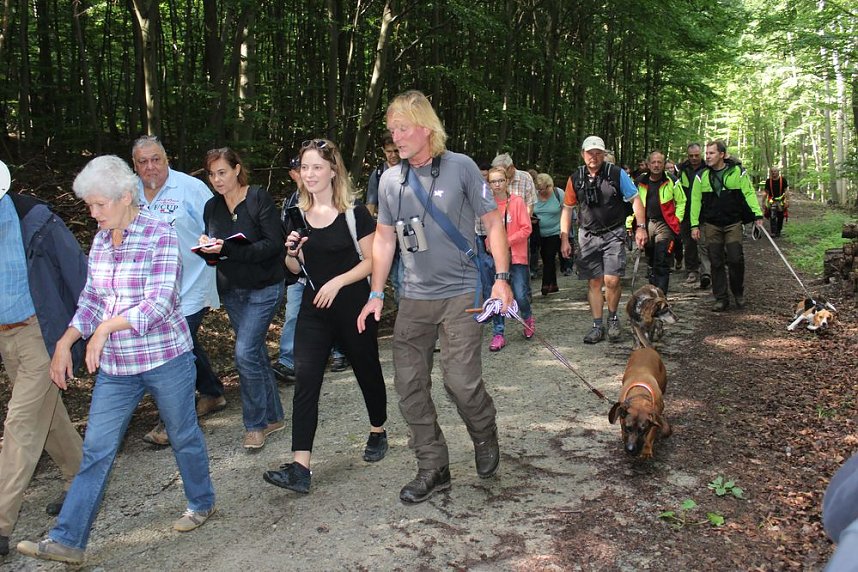 Waldbegehung mit Siegesmund und Kieling