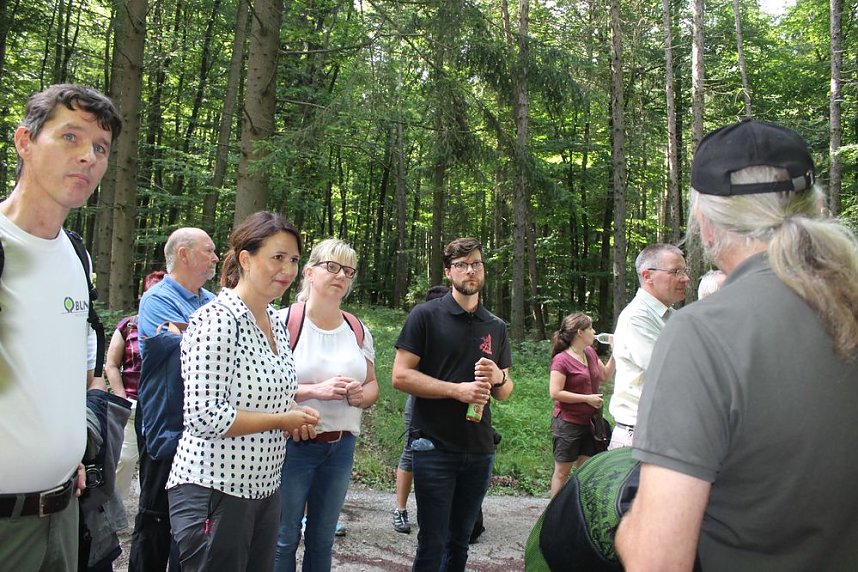 Waldbegehung mit Siegesmund und Kieling
