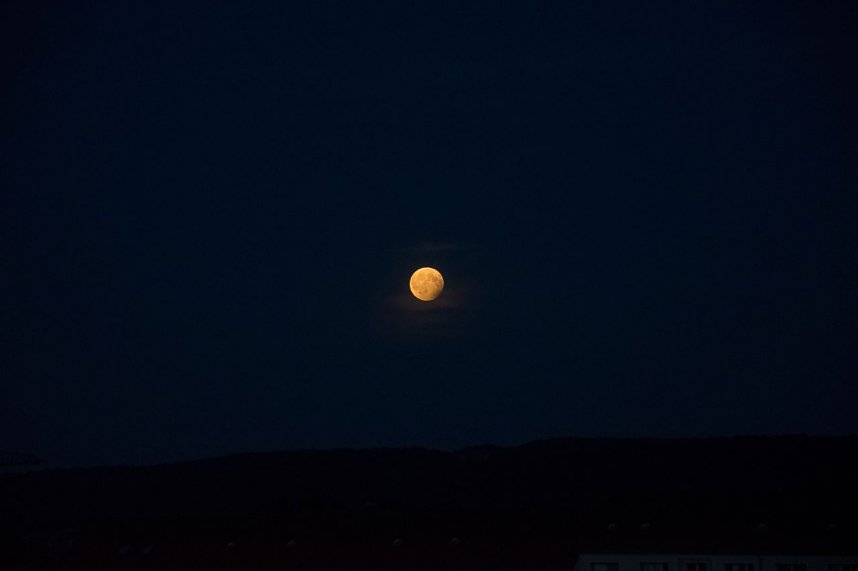 Partielle Mondfinsternis am Montag