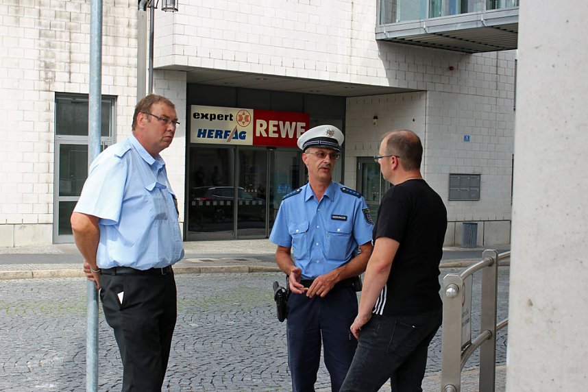 Rundgang der Ordnungsbeh&ouml;rden