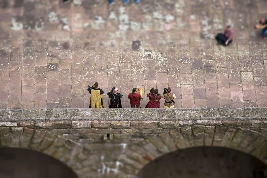 Mittelalterliches Treiben am Kyffh&auml;user