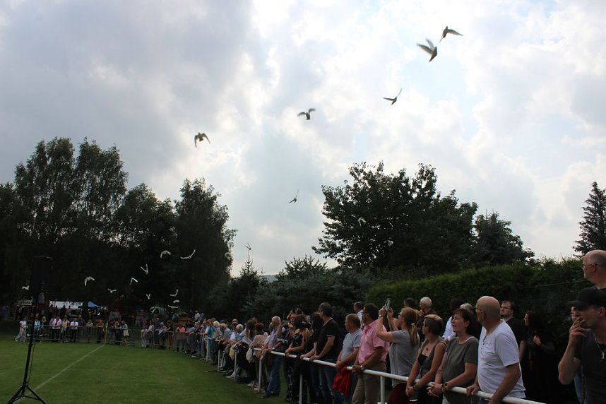 Feierliche  Vereidigung in Berka
