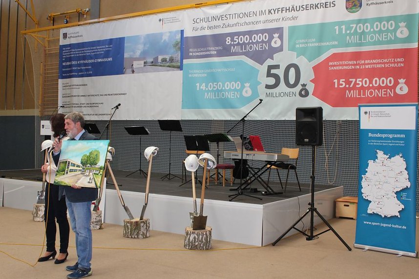 Feierlicher Spatenstich