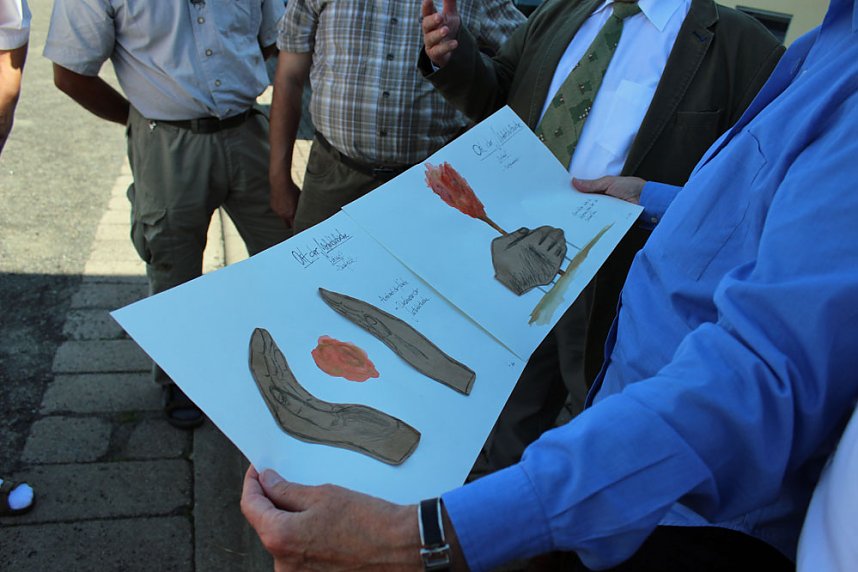  Mit Bundesumweltministerin &uuml;ber Possen gesprochen