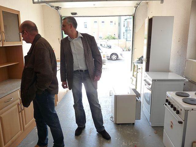 Besuch bei der Tafel