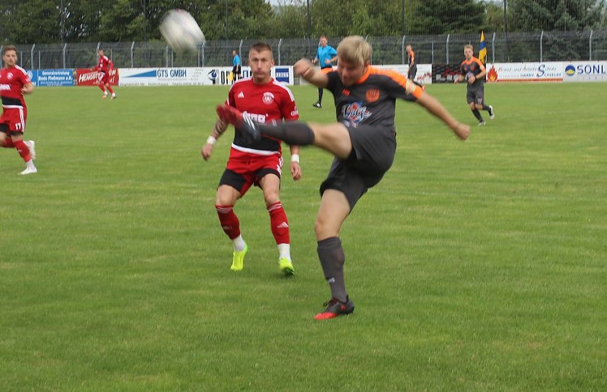 Im Pokal Eintracht gegen Gera