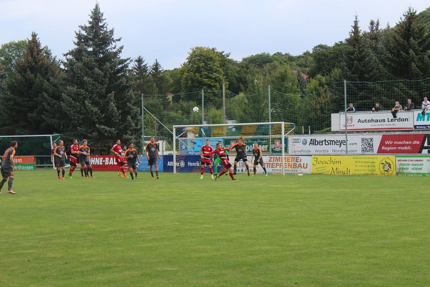 Im Pokal Eintracht gegen Gera
