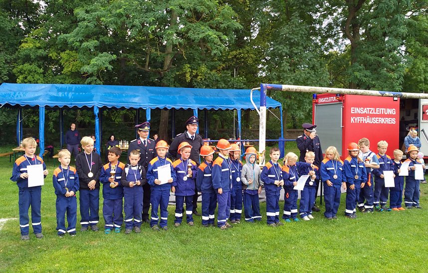 Kreisausscheid der jungen Feuerwehrleute