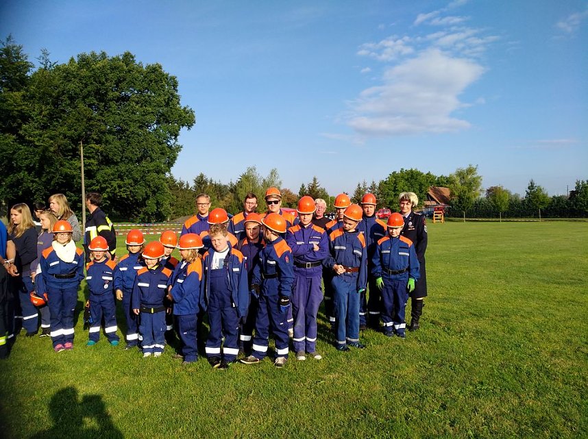 Kreisausscheid der jungen Feuerwehrleute