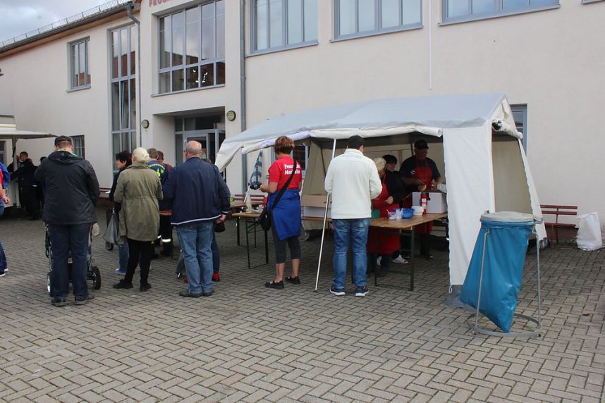 Feuerwehr buntem Programm