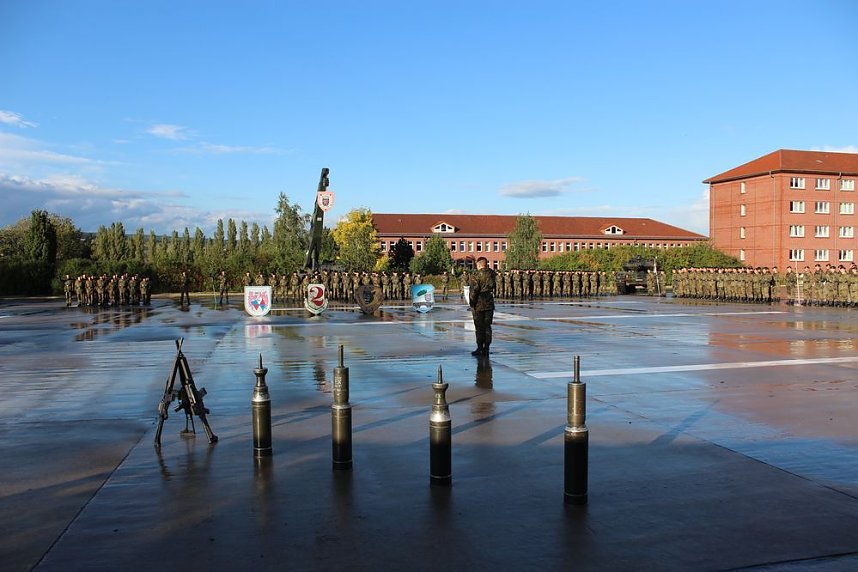 Kommandowechsel beim Panzerbataillon 393 "Th&uuml;ringer L&ouml;we"